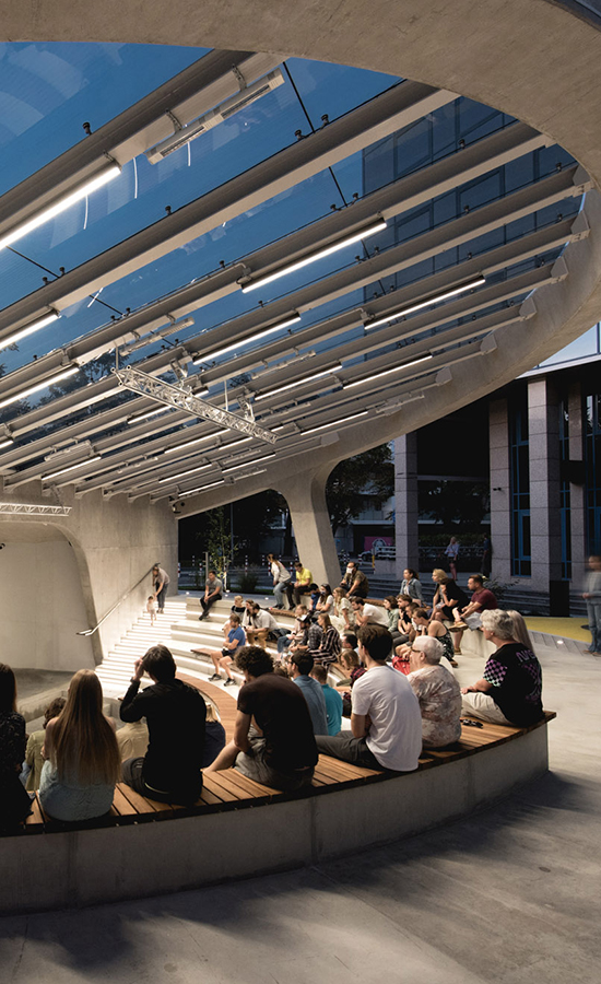 Amphitheater Brain Embassy